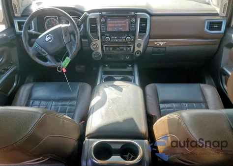 2017 Nissan Titan Sv из США, поврежденный, VIN 1N6AA1E52HN502399